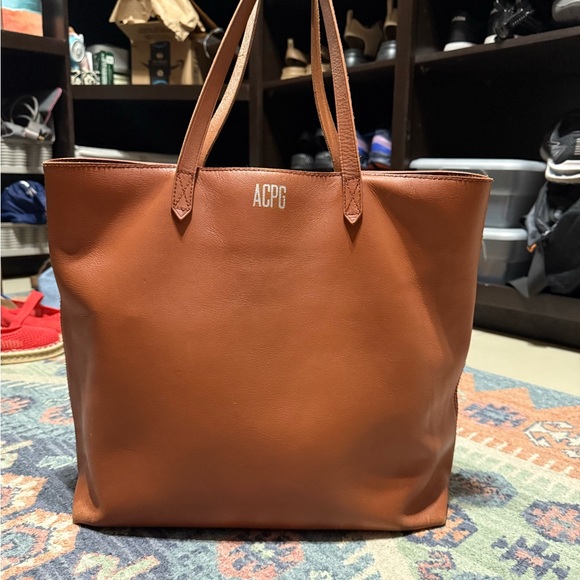 Madewell Transport Leather Tote - Picture 4 of 12